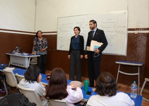 Arropar al estudiantado y velar por su seguridad, instan a nueva directiva de la preparatoria “Melchor Ocampo”